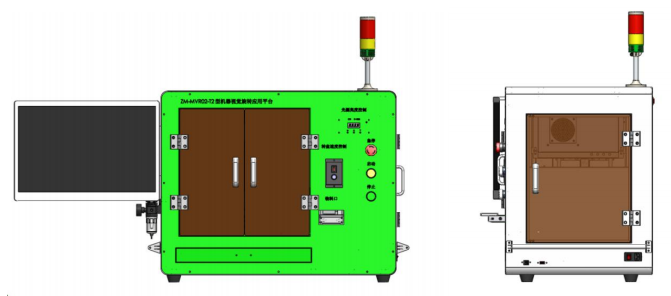 桌面型機器視覺(jué)旋轉應用平臺