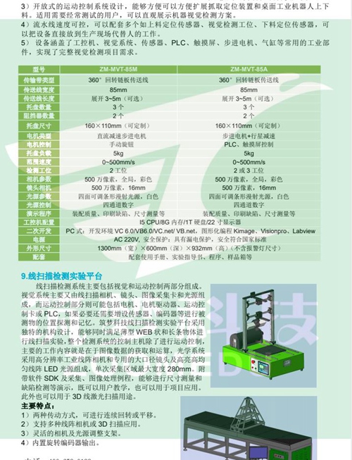 機器視覺(jué)實(shí)驗室建設方案（本科）